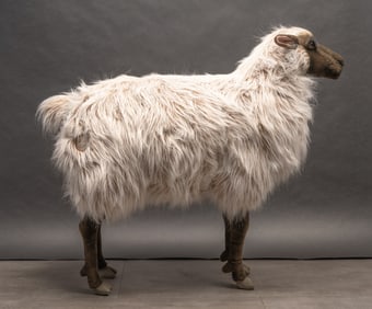 Hansa Life Size Sheep Figure Claude Lallane