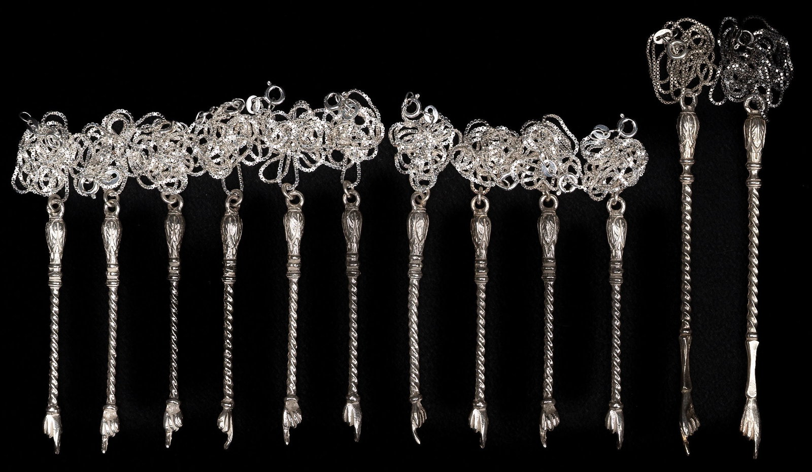 Judaic Sterling Silver Torah Yad Pointer Collection (1 of 7)