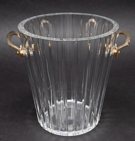 Baccarat France "Harmonie" Cut Crystal Champagne Wine Ice Bucket