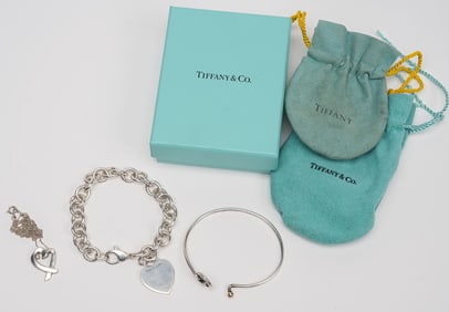 Tiffany & Co 14k Gold & Sterling Silver Jewelry Colletion Heart Love Jewelry Paloma Picasso etc