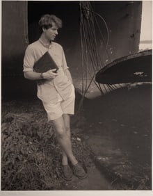 Richard Benson ( America 1943-2017) "Christopher Benson" Offset Photolithograph Print Artist Proof