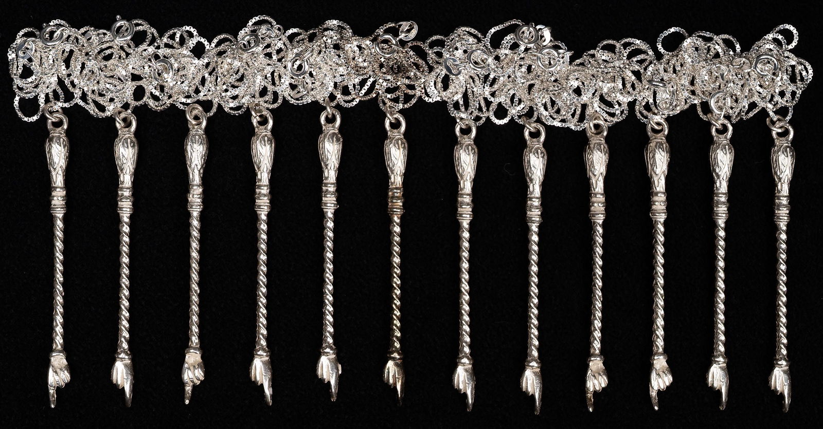 Judaic Sterling Silver Torah Yad Pointer Collection (1 of 3)
