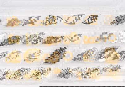 Rolex Logo Brass Emblem Letter Crown etc Collection from NYC Building