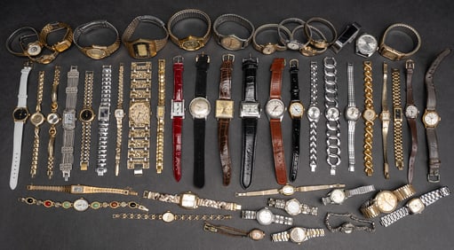 Large Vintage Wristwatch Lot