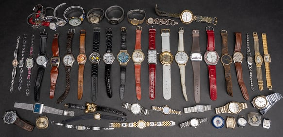 Large Vintage Wristwatch Lot
