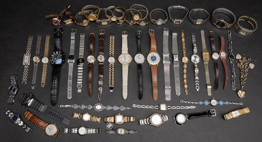 Large Vintage Wristwatch Lot