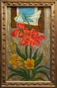 Emile Renouf (French 1845-1894) Portrait Of Gentleman Oil On Canvas