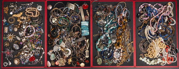 Large Unsearched Costume Jewelry Lot