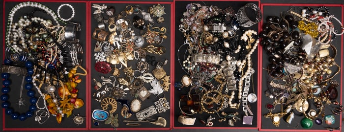 Large Unsearched Costume Jewelry Lot