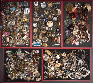 Large Unsearched Costume Jewelry Lot