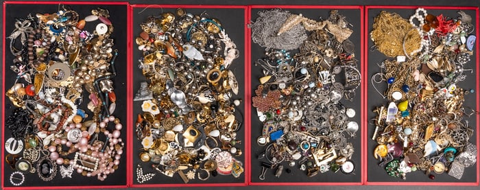 Large Unsearched Costume Jewelry Lot
