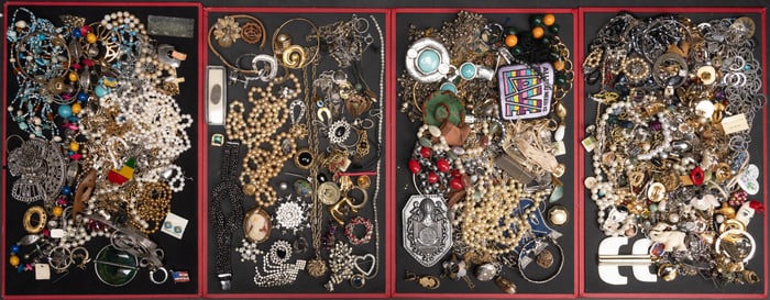 Large Unsearched Costume Jewelry Lot
