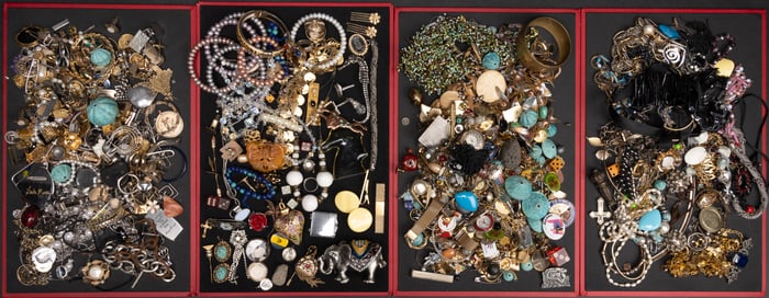Large Unsearched Costume Jewelry Lot