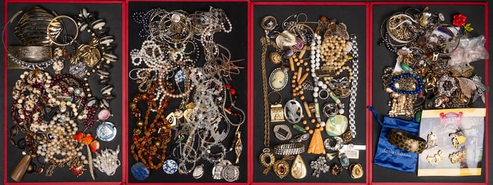Large Unsearched Costume Jewelry Lot