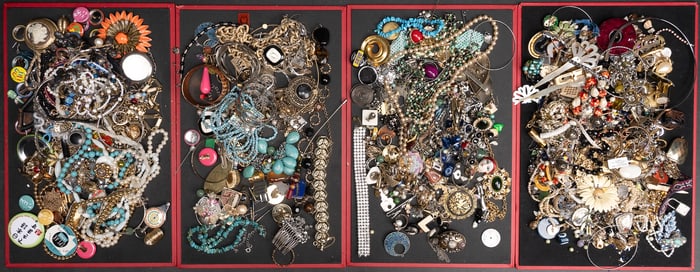 Large Unsearched Costume Jewelry Lot
