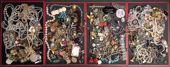 Large Unsearched Costume Jewelry Lot