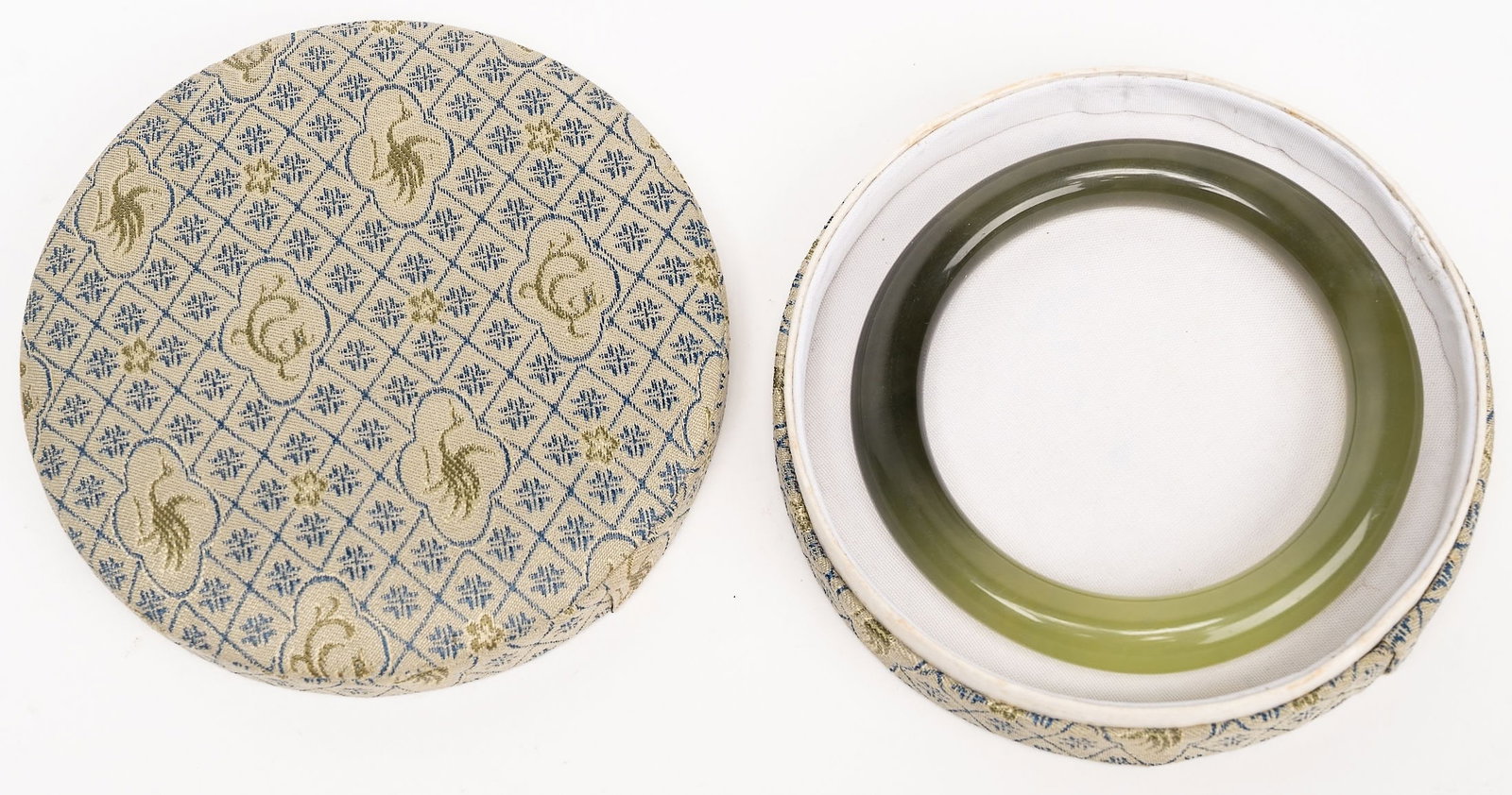 Chinese Natural Jadeite Jade Bangle Bracelet (1 of 11)