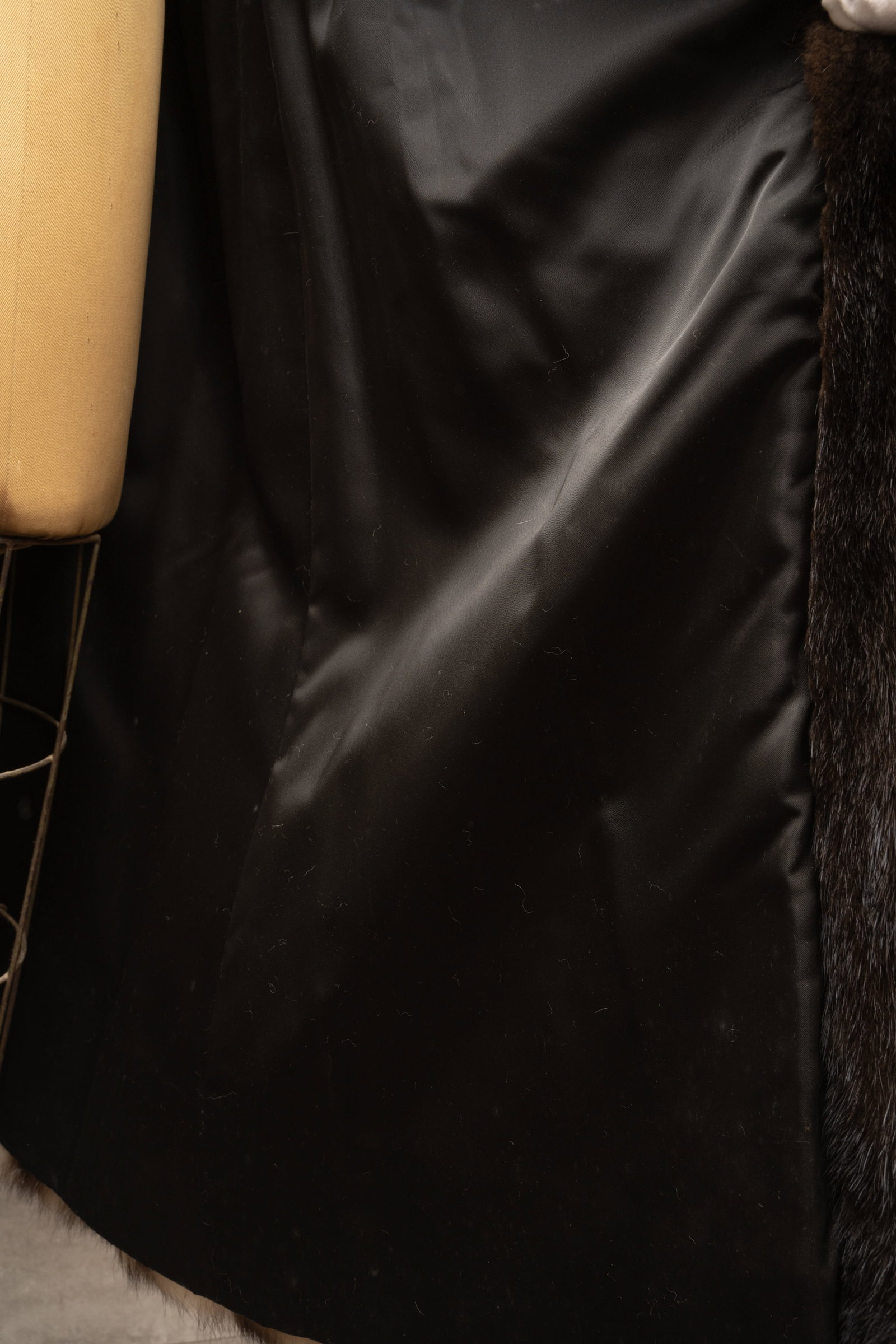 John Pappas Mink Fur in Chevron Pattern - 12