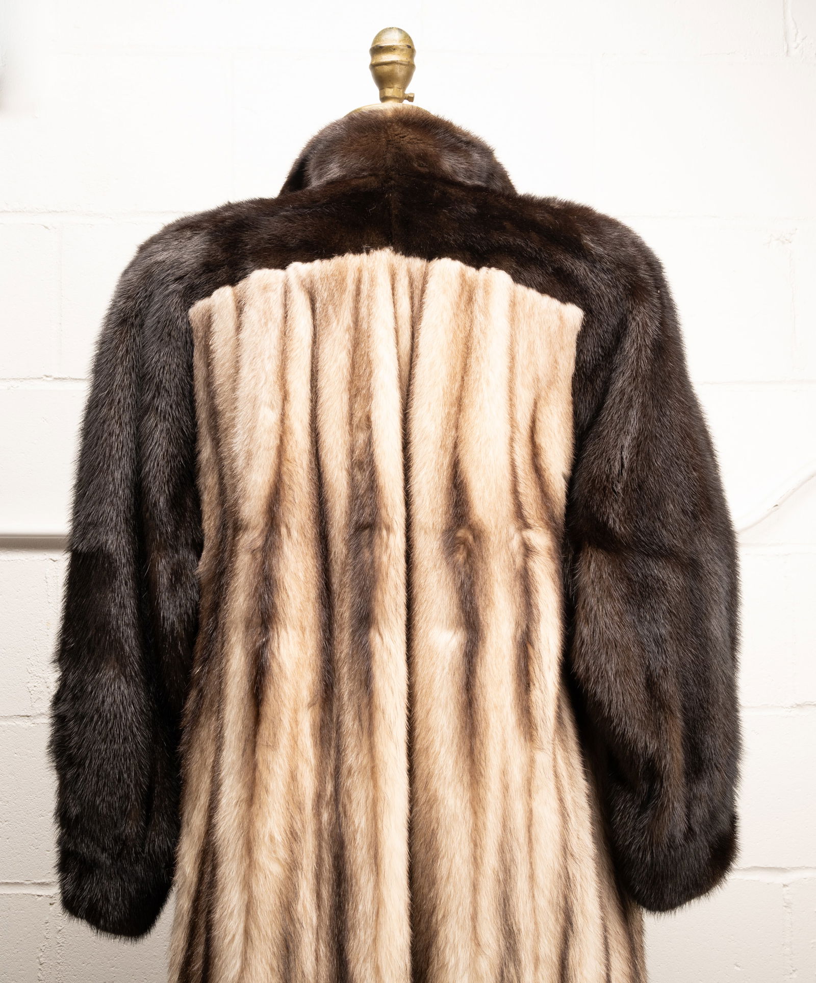 John Pappas Mink Fur in Chevron Pattern - 7