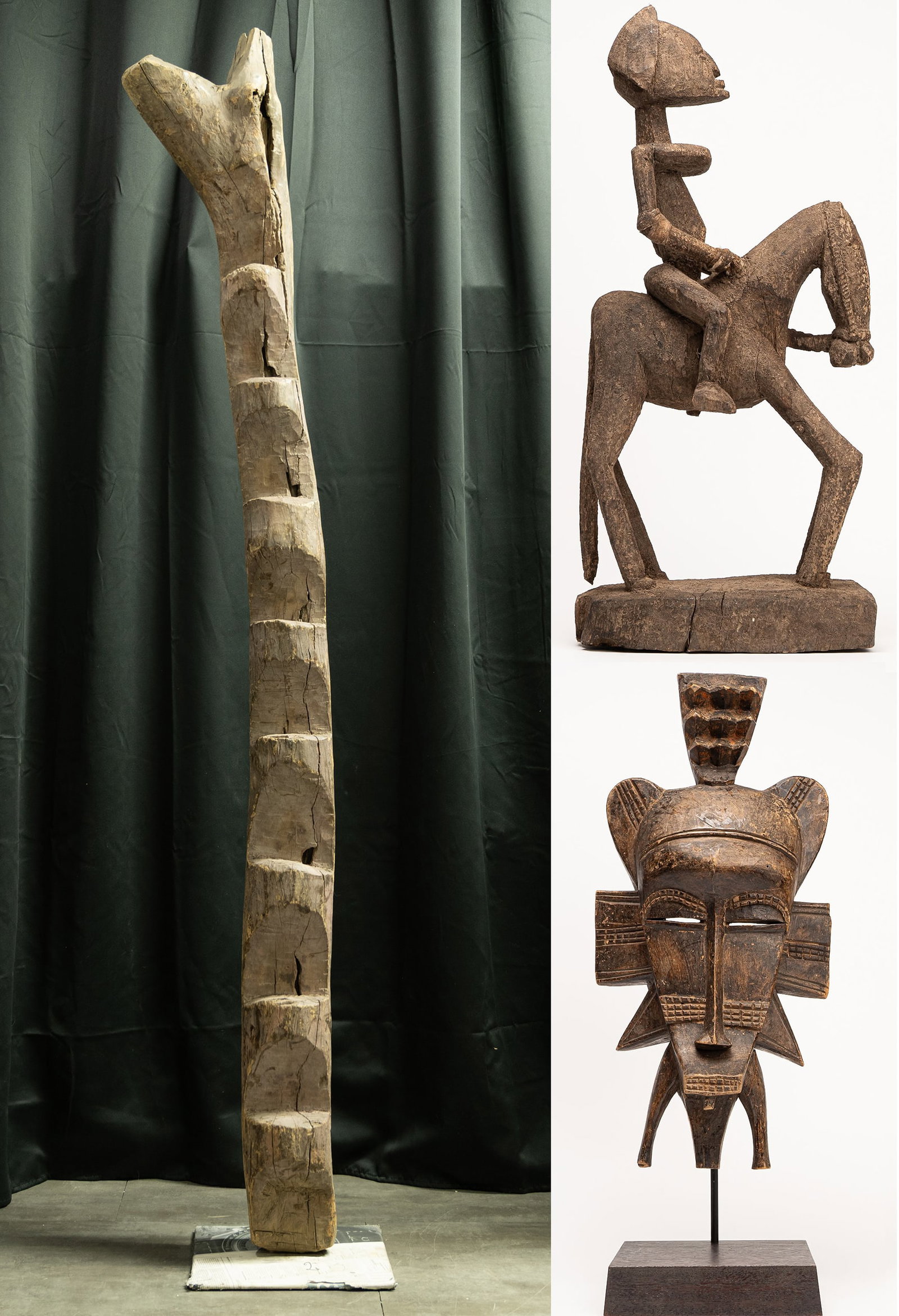 Dogon & Senufo Tribes of Mali / C?te D?Ivoire Africa Ladder And Statue Mask collection (1 of 20)