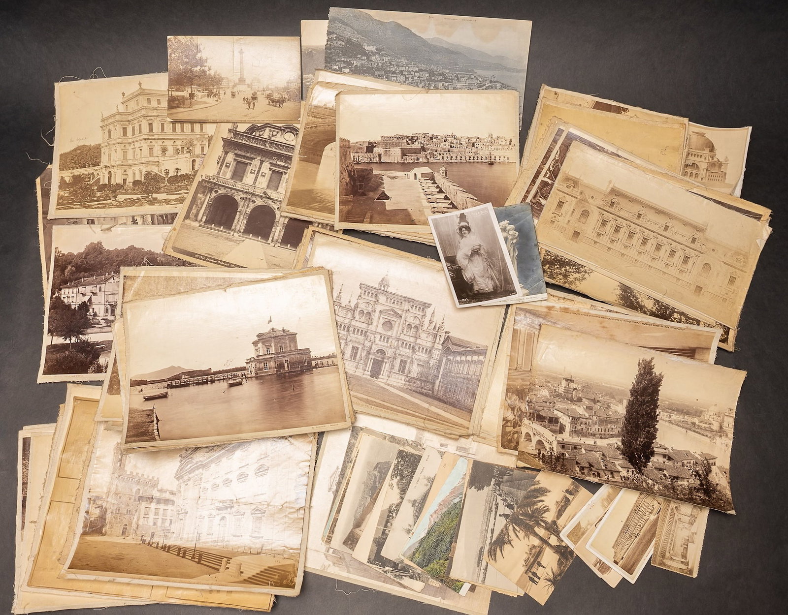 19th c. Linen Backed Photographic Architectural Views of Venice Italy (1 of 15)