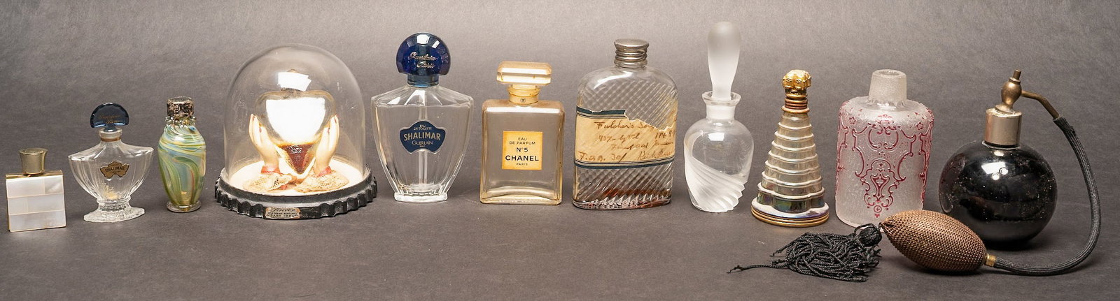 Large Perfume Bottle & Atomizer Collection - 2