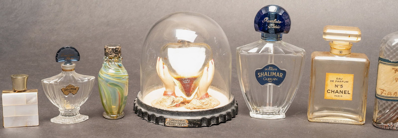 Large Perfume Bottle & Atomizer Collection - 3