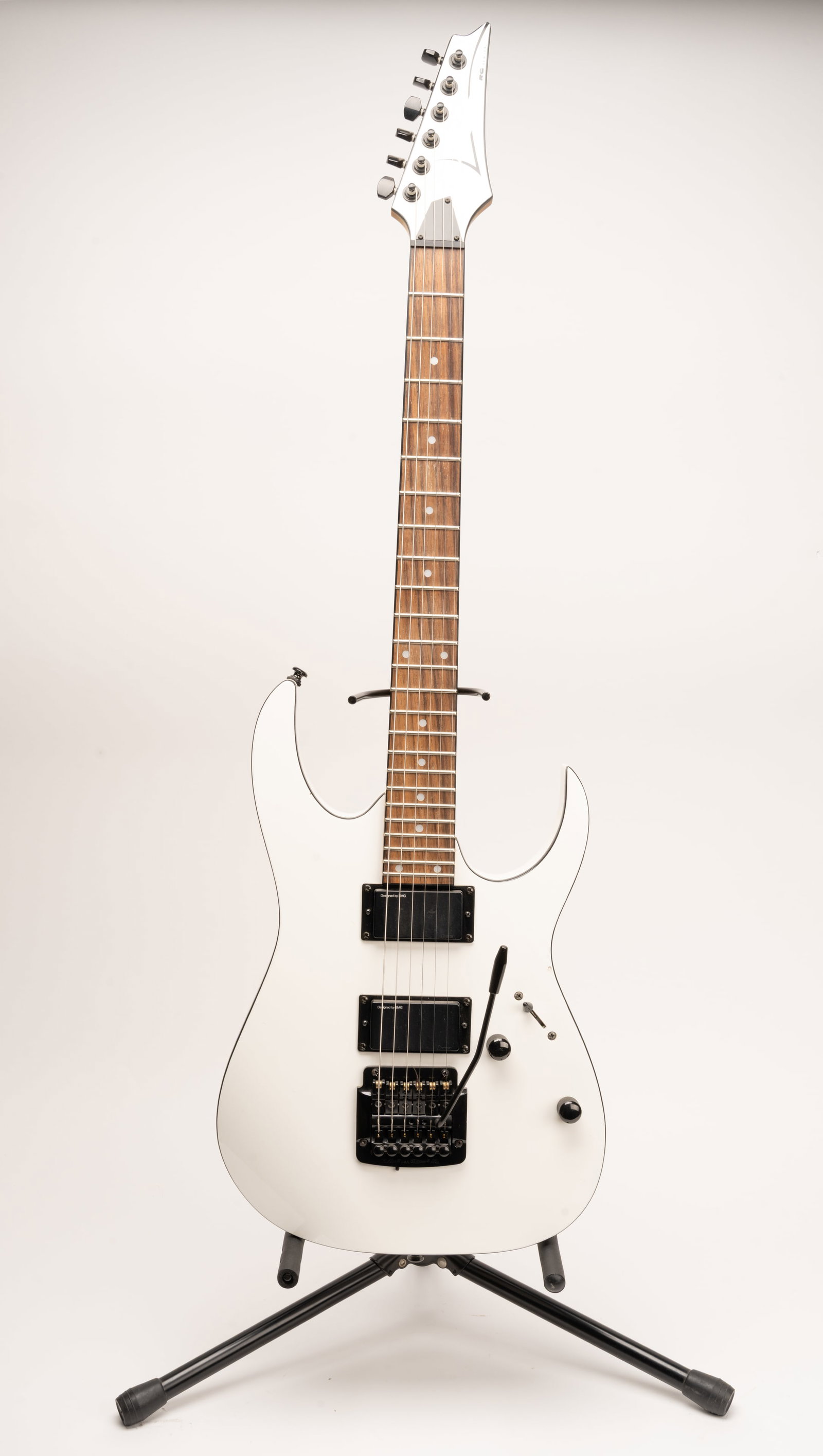 Ibanez RG2EX2 Alpine White Solid Body Electric Guitar w/ Tremelo Bar (1 of 7)