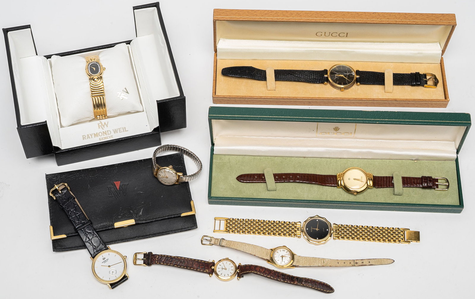 Wristwatch Collection Gucci Hamilton Tourneau Longines Raymond Weil Rado etc (1 of 20)