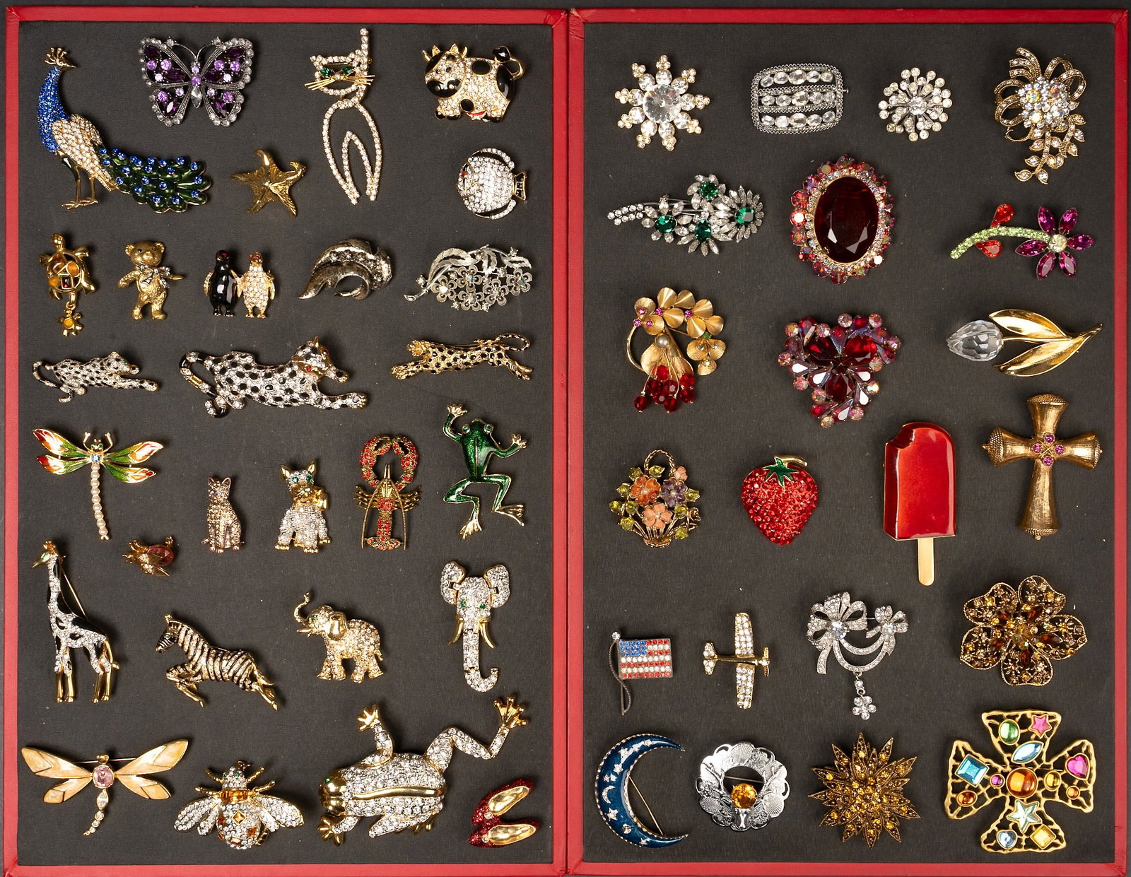 Costume Jewelry Brooch Collection (1 of 8)