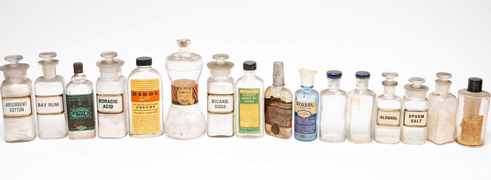 Lg 19th c. Apothecary & Pharmacy Bottle Collection (1 of 9)