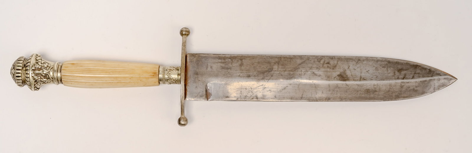 Carl M. Eickhorn Solingen German Dagger Bone Grip w/ Sheath - 8