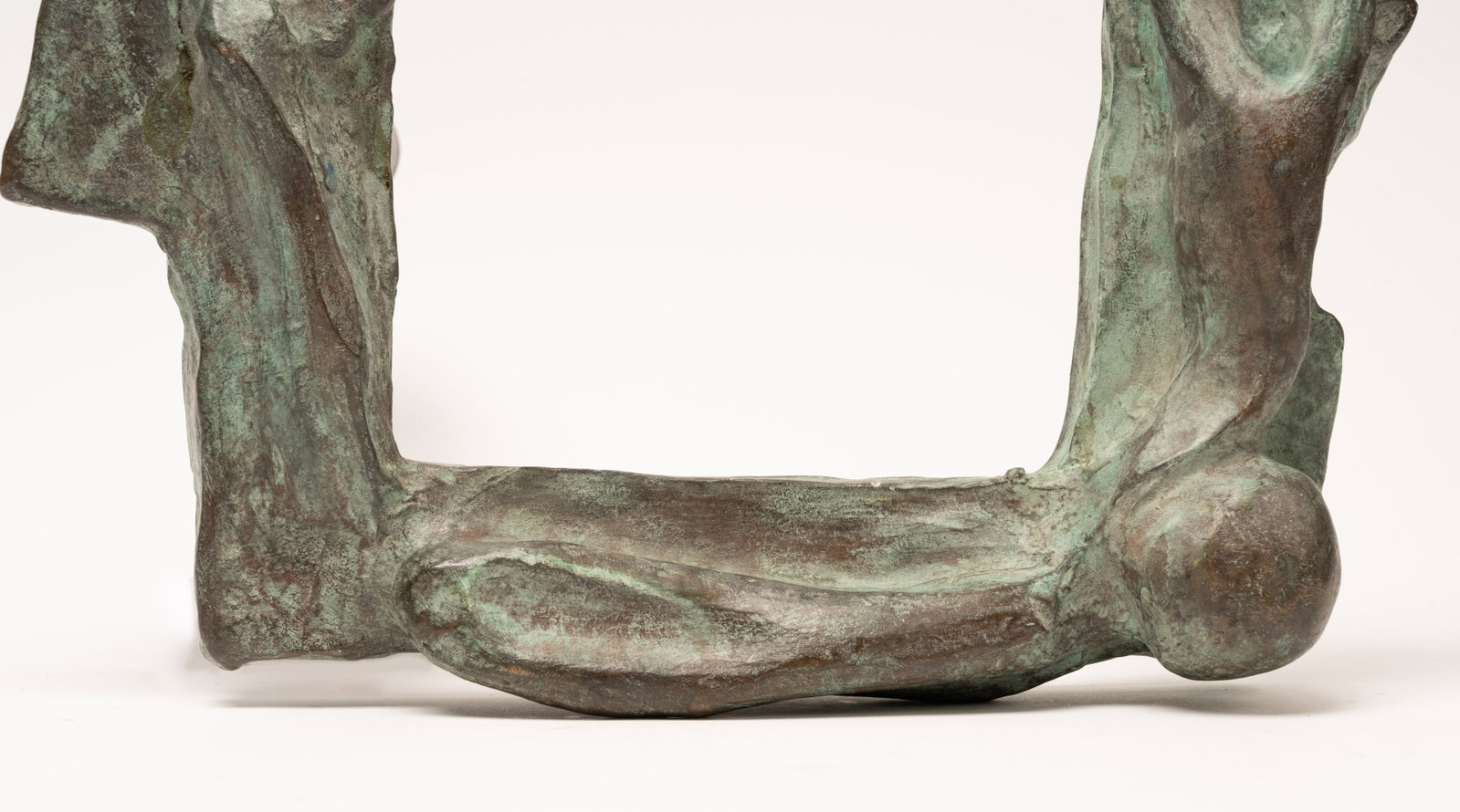 Modernsist Brutalist Bronze Frame MCM - 4
