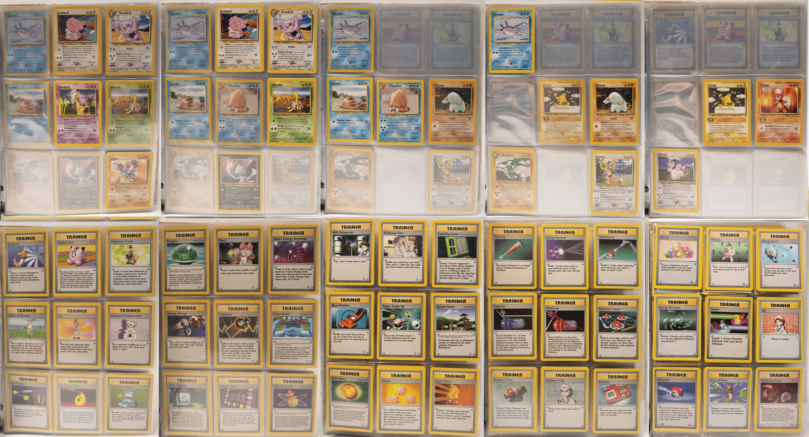 Large Pokemon Trade Card Collection - 10