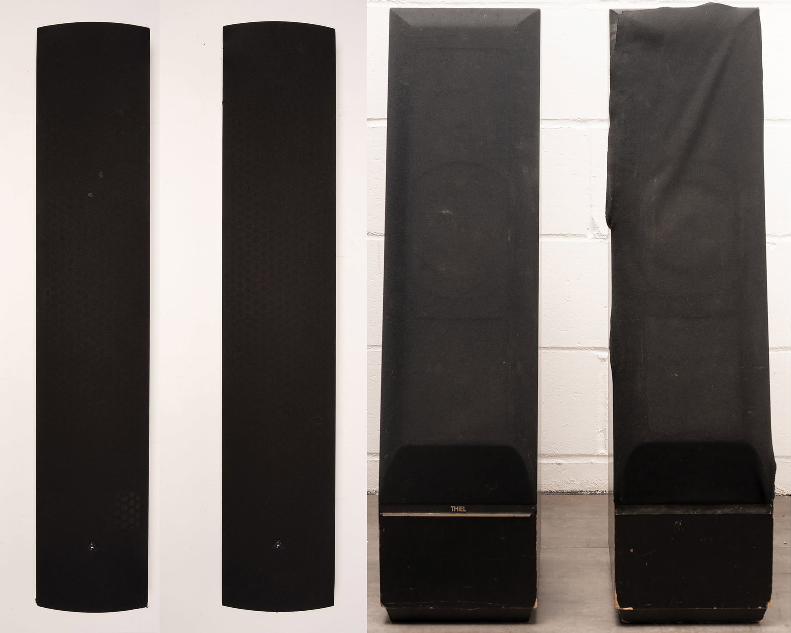 THIEL CS 1.5 Speakers w/ Pair of Artison S-LCR-DIV1 LCRs: High Hi End American Home Audio Speaker Collection Including THIEL CS 15 Coherent Source Floor-Standing Loudspeakers Manufactured in Lexington Kentucky and Artison S-LCR-DIV1 DualMono Center Channel