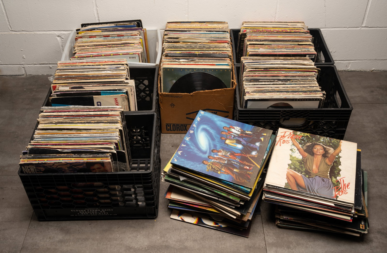 Old School DJ 12-Inch Record Collection Featuring 450+ Disco New Wave House & Dance Vinyl Records (1 of 7)