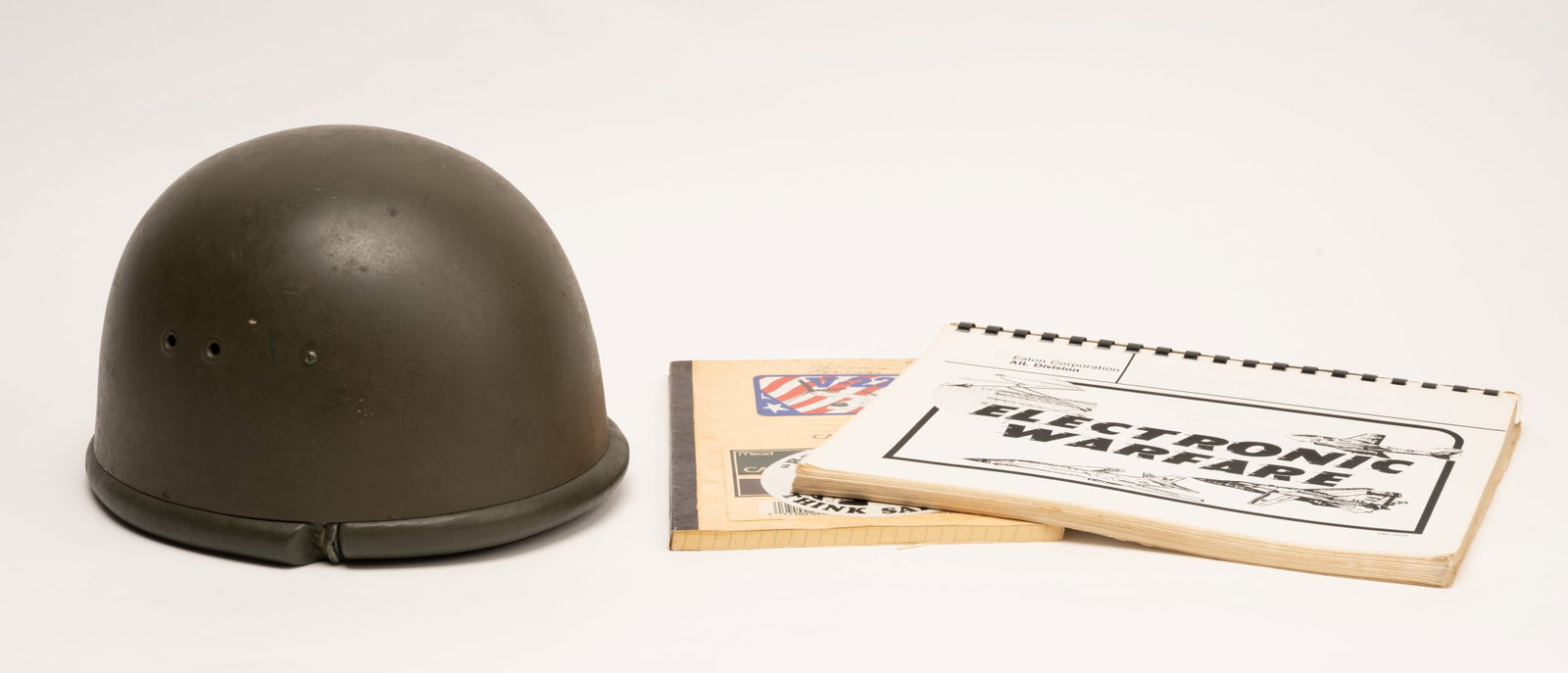 Cold War Military Training Group Ballistic Helmet Tactical Air Control Party (TACP) Training Binder (1 of 18)