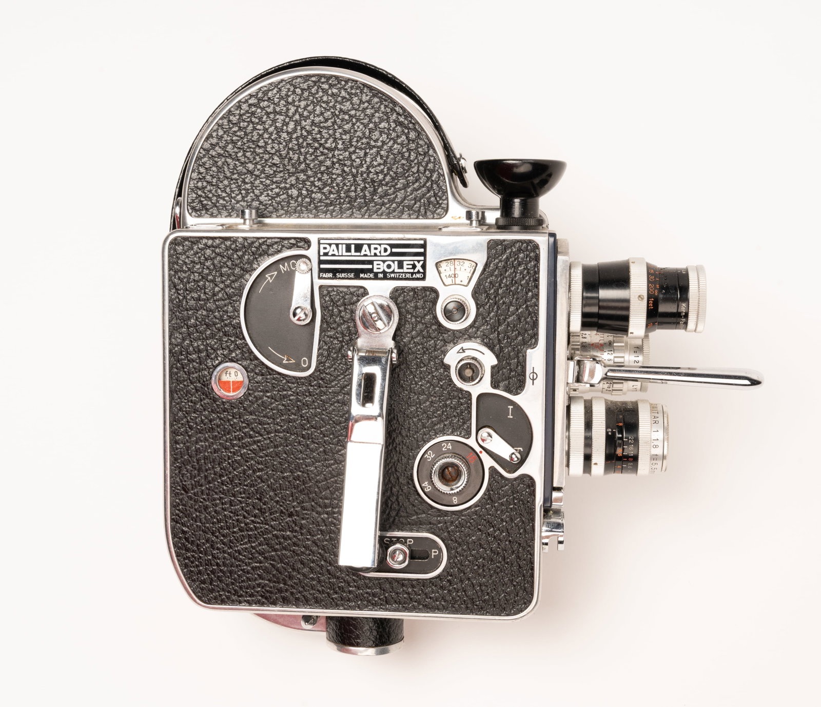 Paillard Bolex H16 16mm Motion Picture Camera With Kern Switar Lens (1 of 8)