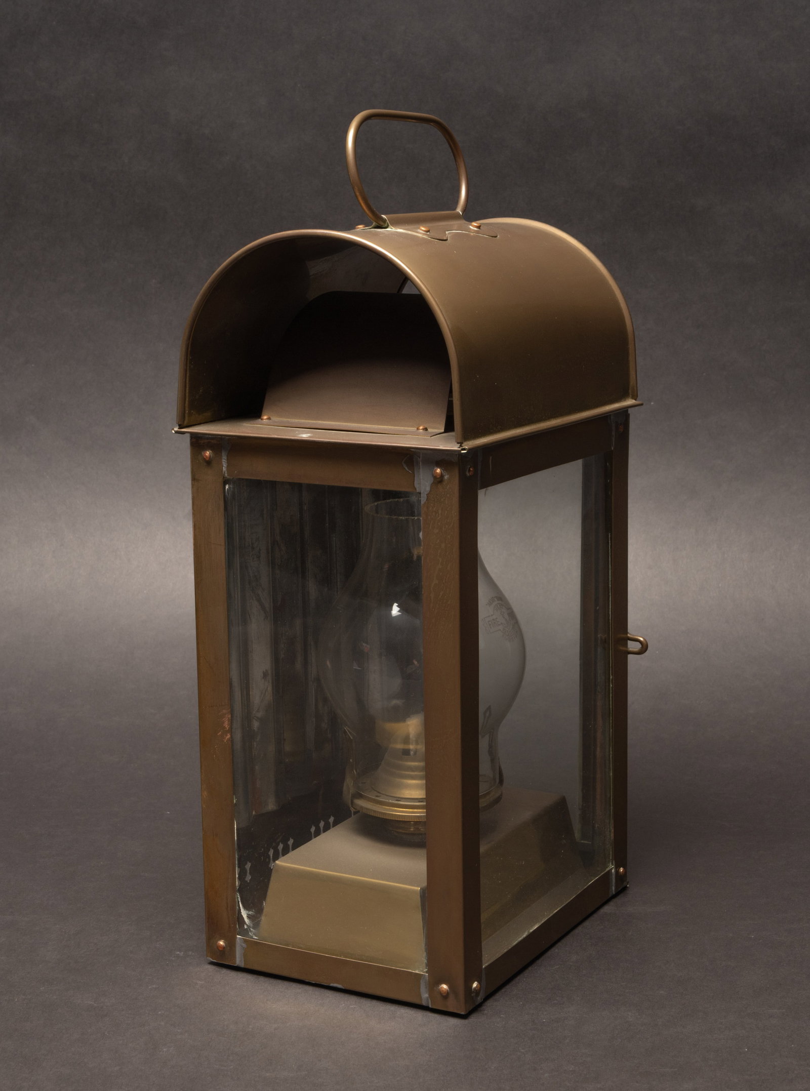 British Maritime Solid Brass Yacht Cabin Lantern Pair - 4