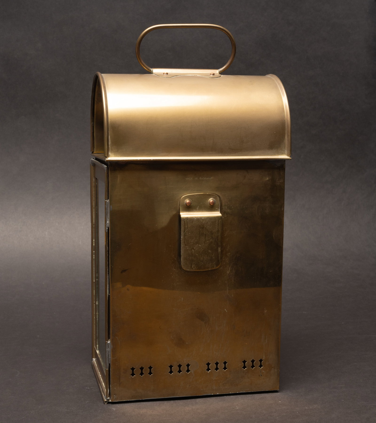 British Maritime Solid Brass Yacht Cabin Lantern Pair - 5