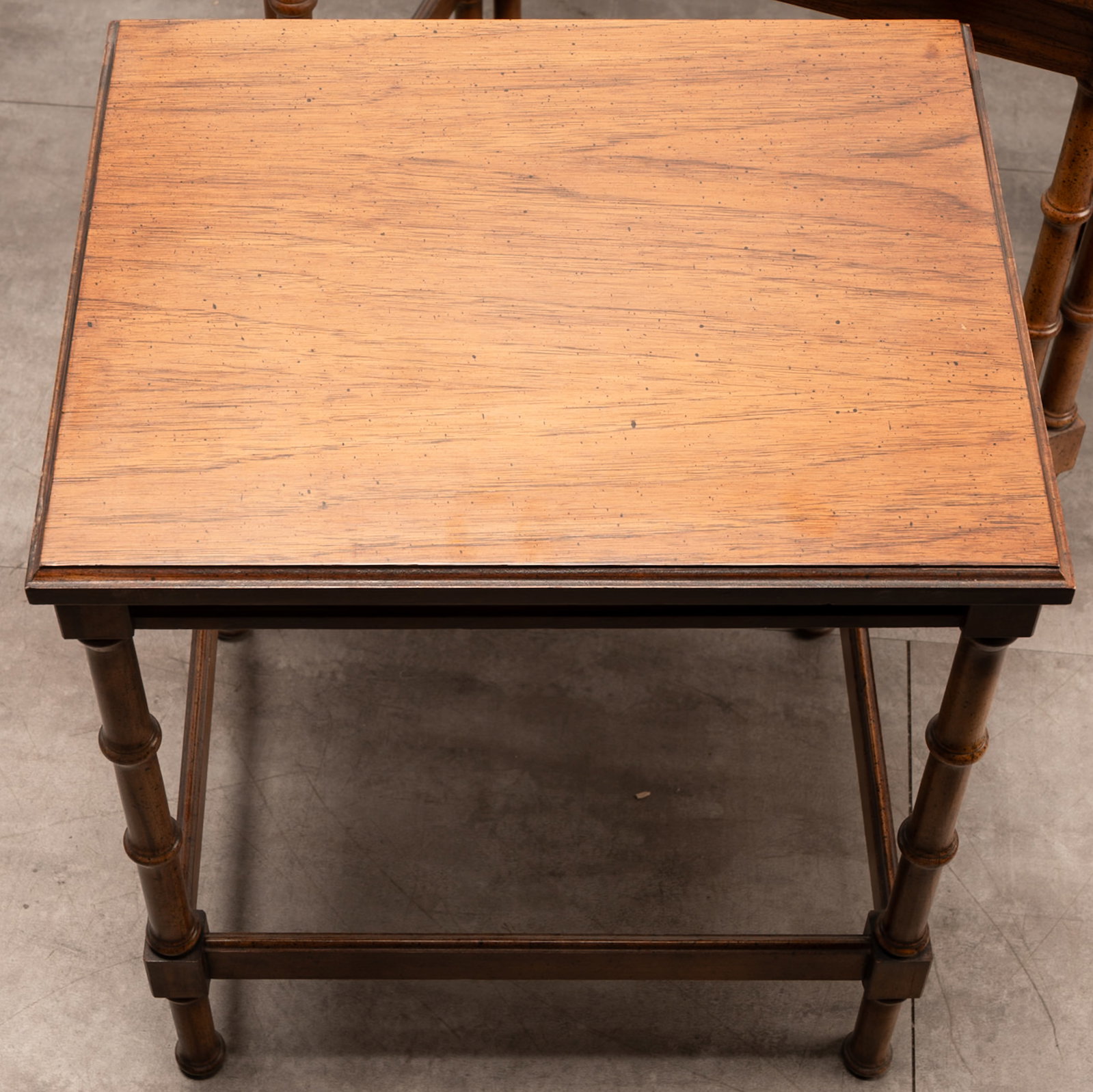Baker Furniture Co Bamboo Stackable Side Tables - 10