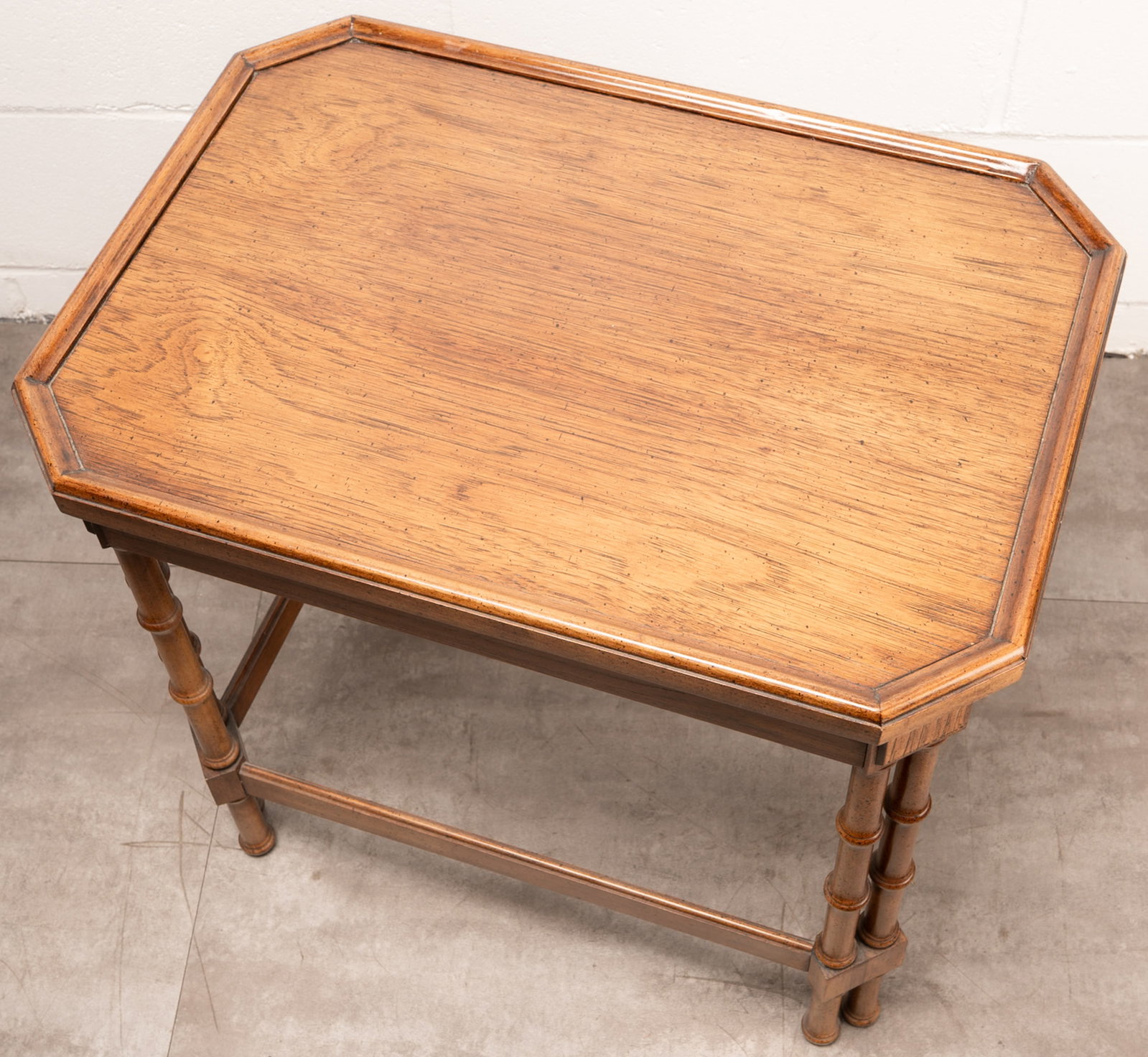 Baker Furniture Co Bamboo Stackable Side Tables - 9