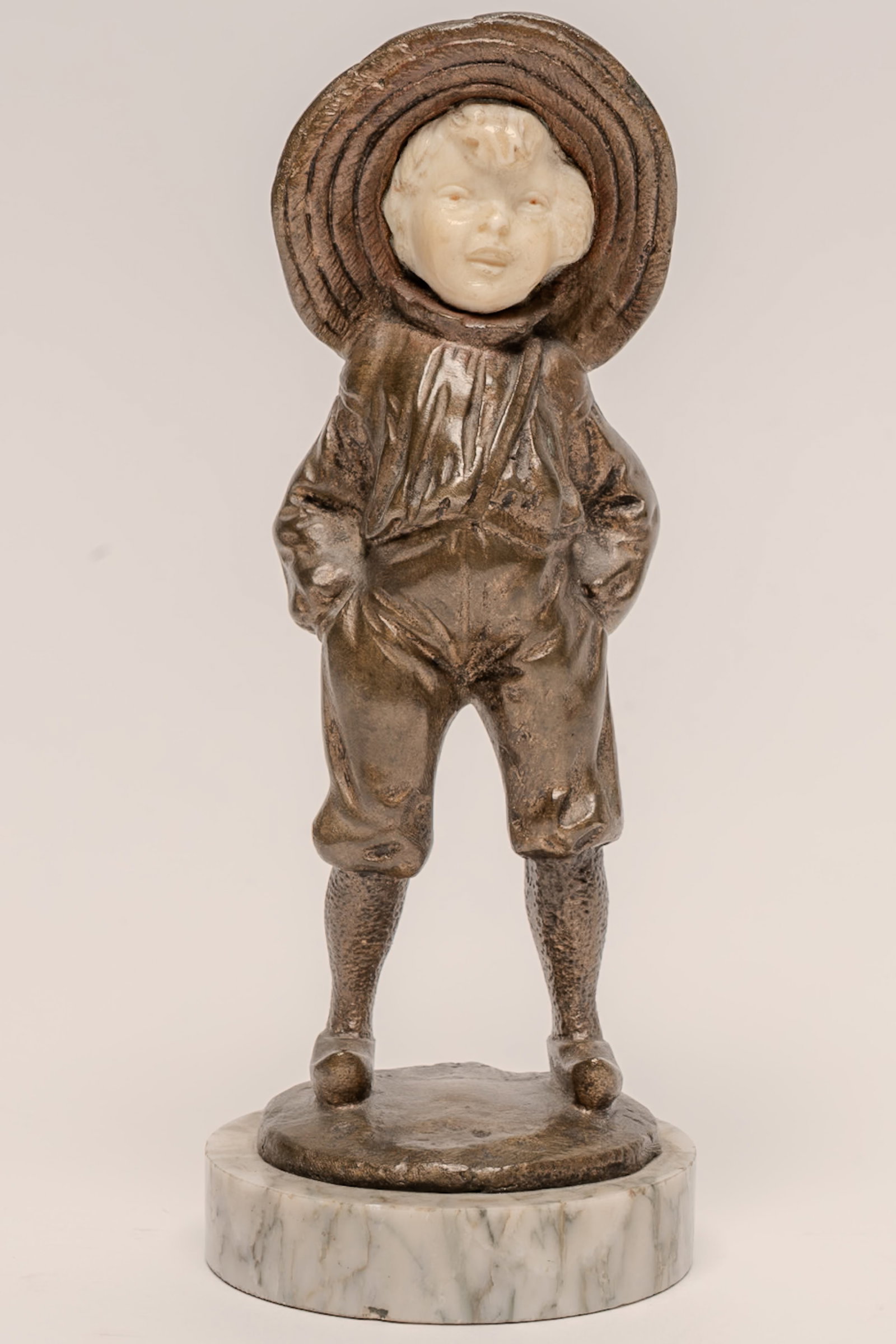 Charles Eloy Bailly ( French 1830-1895) Bronze Sculpture (1 of 8)