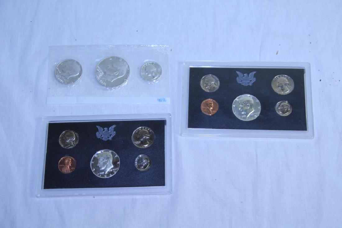 Three United States coin sets (1 of 13)
