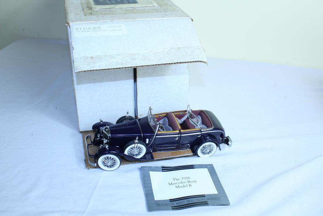 Franklin mint precision model 1926 Mercedes-Benz Model (1 of 8)