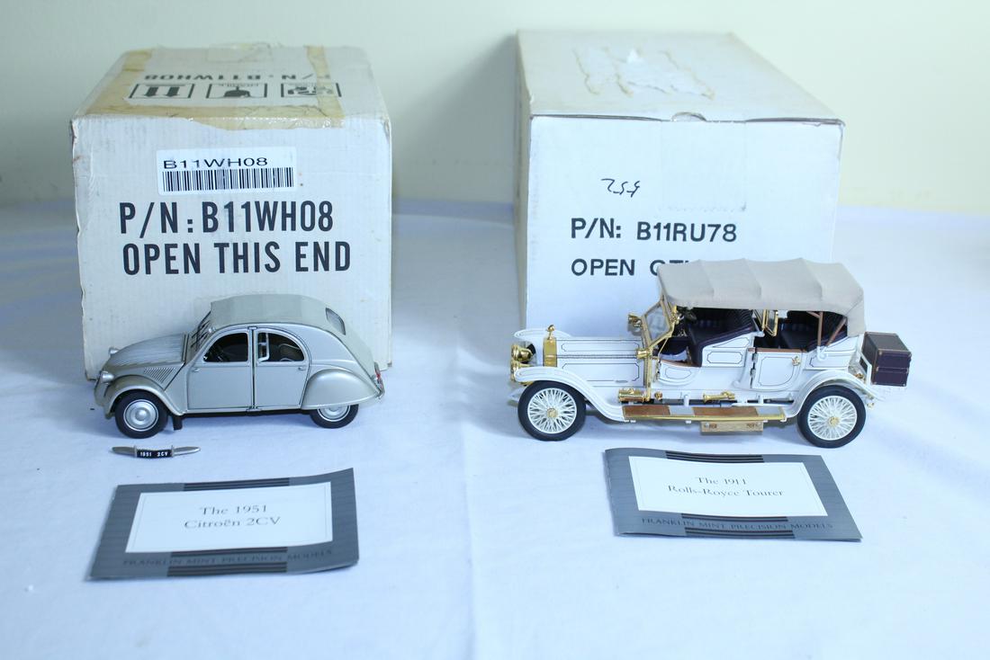 Lot of Franklin mint precision model cars (1 of 10)