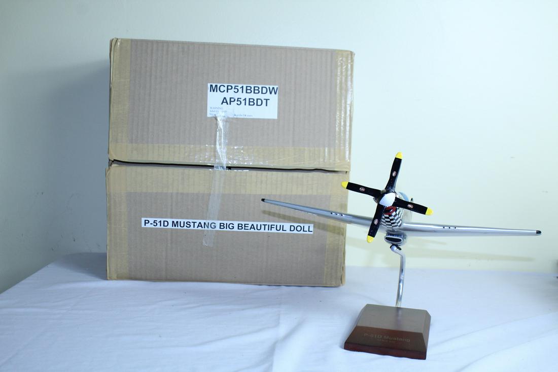 P-51D Mustang Big Beautiful Doll Model Plane (1 of 6)