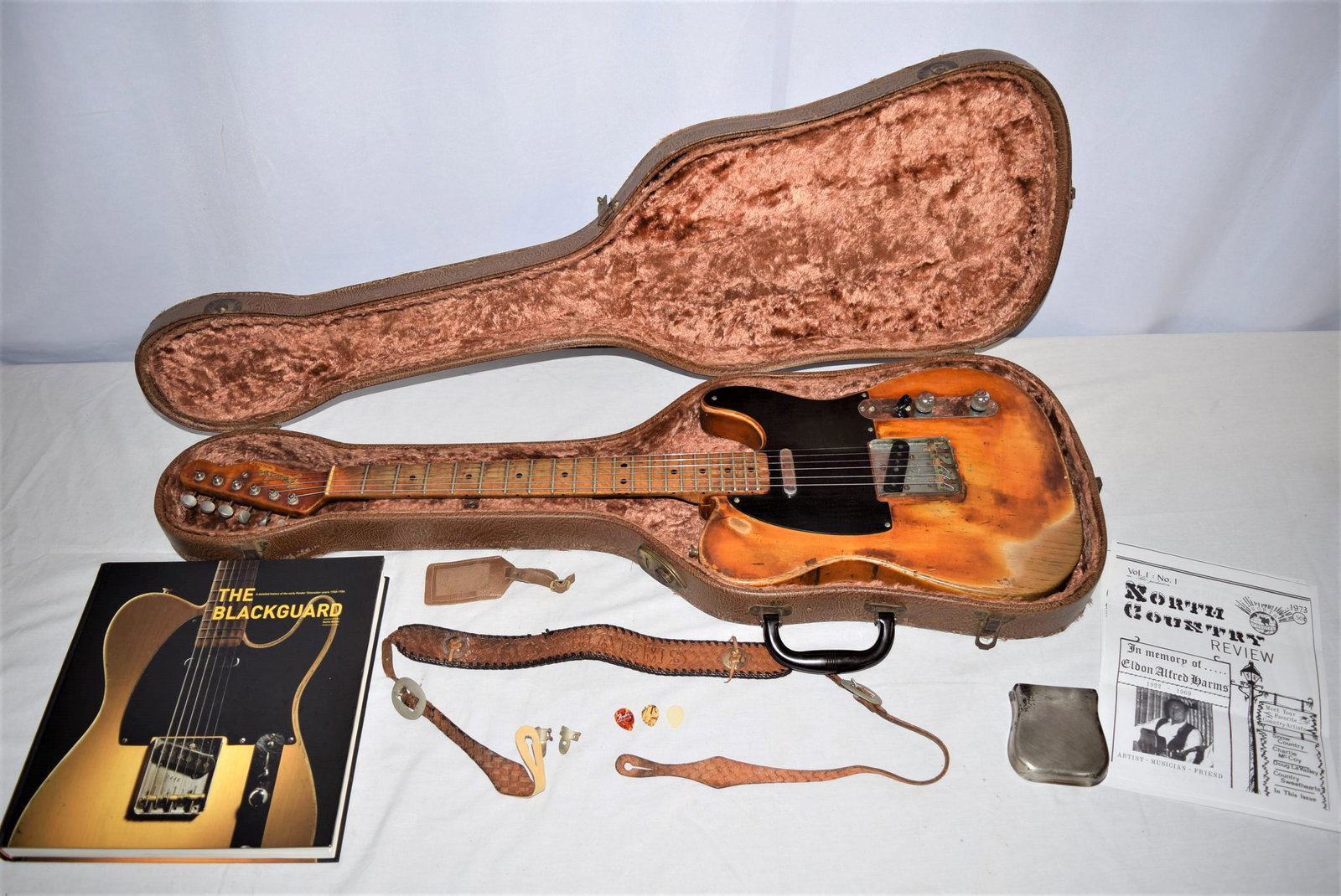 1952 Fender Blackguard Telecaster Guitar (1 of 20)