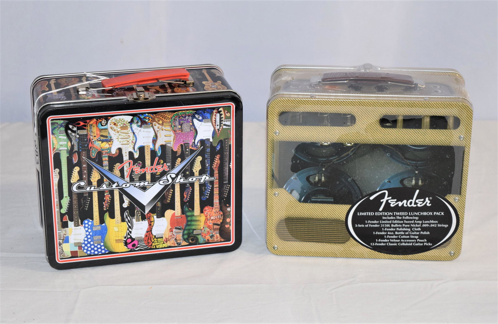 Lot of Two Fender AD Lunchboxes (1 of 4)