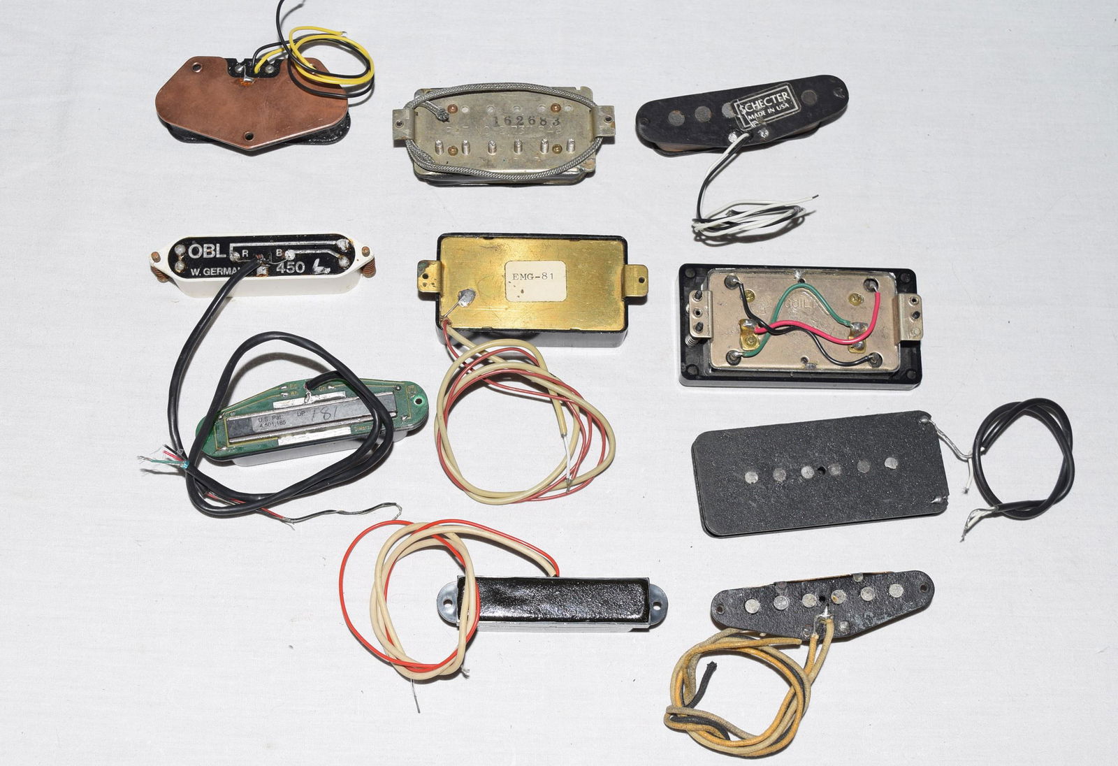 Lot of 10 Various Pickups (1 of 4)